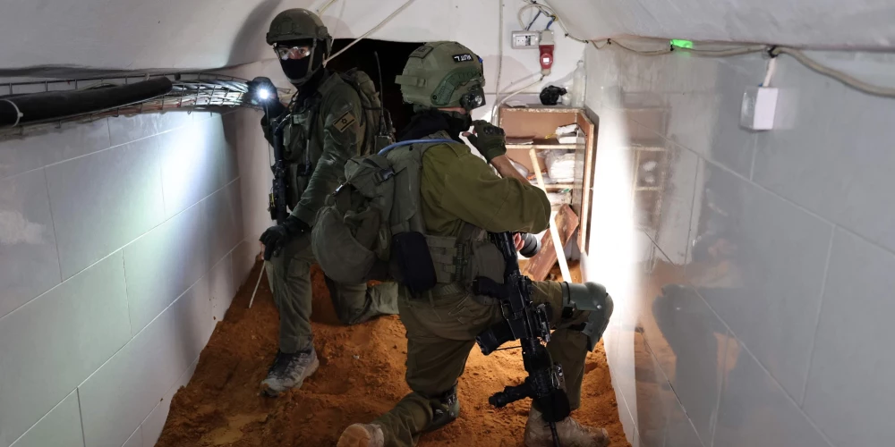 "Hamas" tuneļus izbūvējusi visur – arī zem ANO Palestīniešu bēgļu lietu aģentūras mītnes, vēsta Izraēla