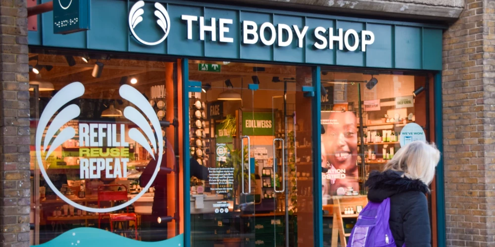 Medijs: Lielbritānijā uz bankrota sliekšņa nonācis populārais zīmols "Body Shop"