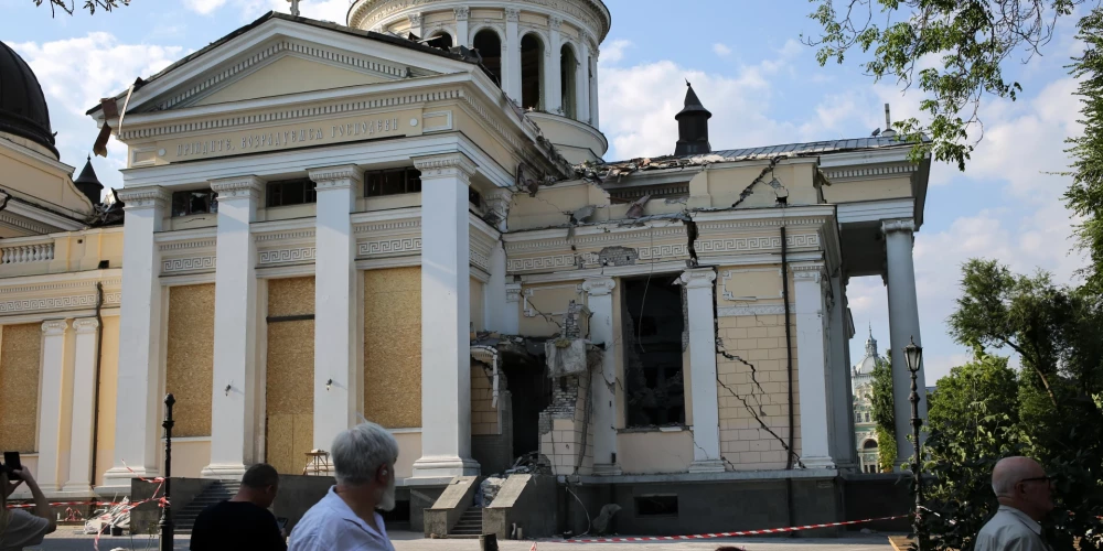 Krievu okupanti nodarījuši miljardiem dolāru lielu postu Ukrainas kultūras vietām, atzīst UNESCO