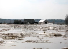 Из-за осадков во второй половине недели ожидаются повышение уровня воды в реках Латвии