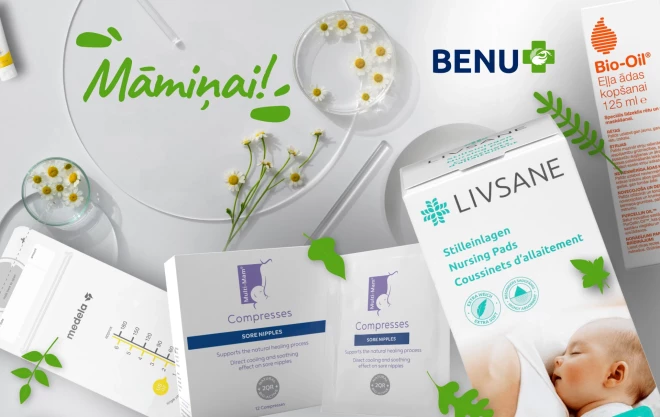 BENU Aptiekas TOP produkti māmiņām