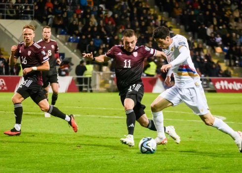 Latvijas futbola izlase bez aizvadītām spēlēm pakāpusies FIFA rangā