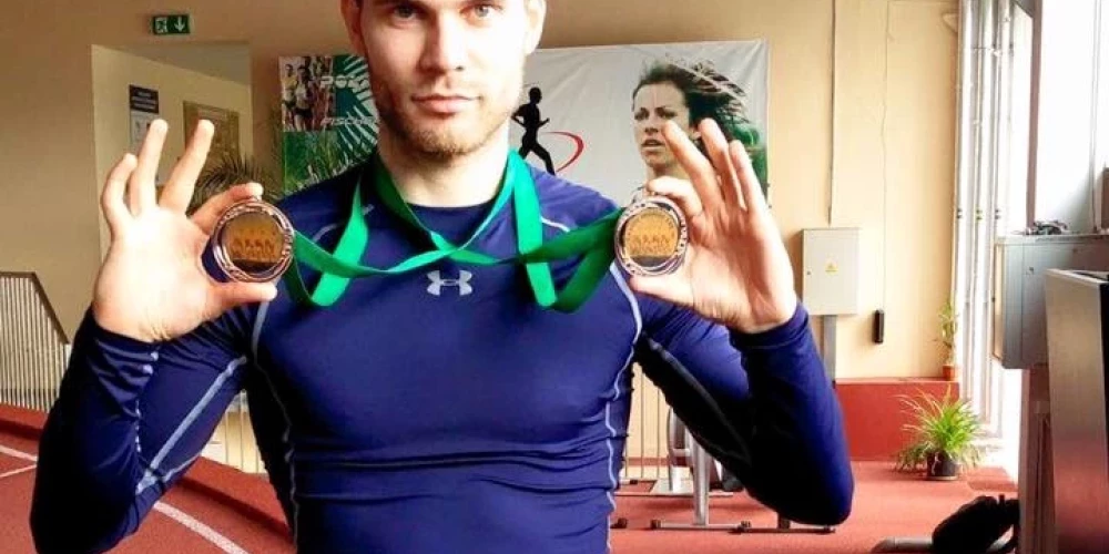 Šarūnas Stepukonis aizrāvās ar sportu.
