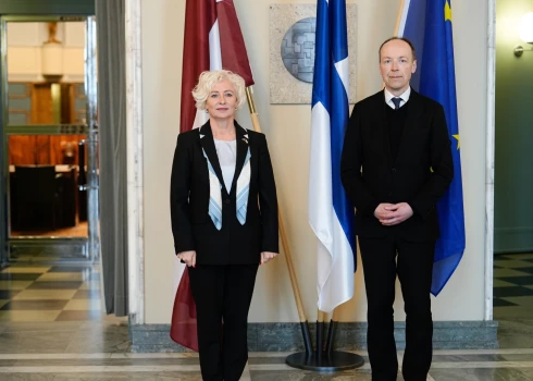 Somijas parlamenta spīkers izrāda pateicību Latvijai par atbalstu valsts ceļā uz NATO