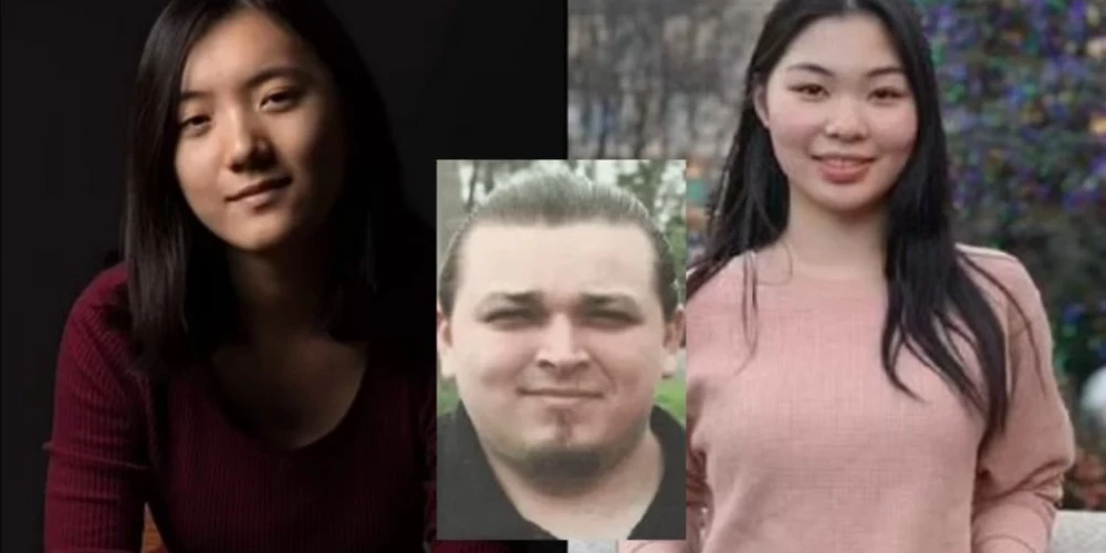 Trojs Bolings un cietušās sievietes Kelsija Čana (pa kreisi) un Eva Ljū (pa kreisi) (ekrānuzņēmums no "X")