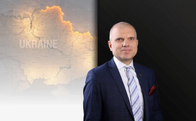 Aigars Rostovskis tic un cer, ka Eiropas elite saprot, cik riski ir milzīgi, ja Ukrainu pārstās apbruņot, jo tādā gadījumā karš var ienākt Eiropā un nebeigties tikai kaut kur Polijā, Baltijas valstīs vai Somijā.