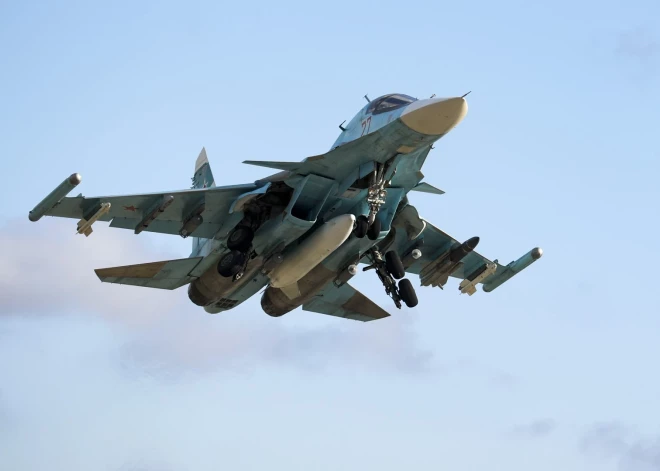 Ukraiņiem izdevies notriekt Su-34