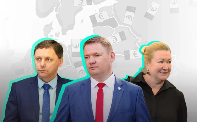Saeimas deputāti Mārtiņš Daģis, Edvards Smiltēns un Linda Liepiņa runā par investīciju vidi Latvijā.