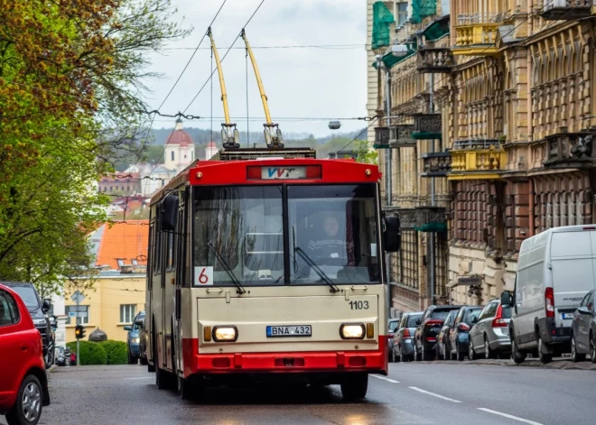 Viļņas ielās vecos “čehoslovākus” pakāpeniski nomainīs pret jauniem trolejbusiem