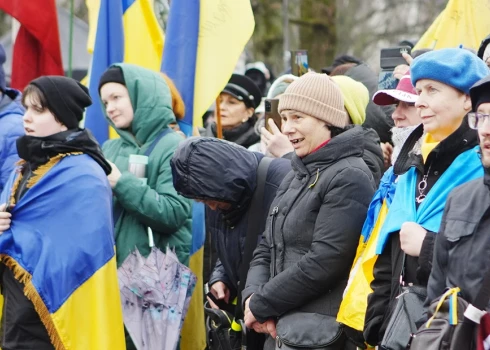 FOTO un VIDEO: kara otrajā gadadienā visā Latvijā notiek atbalsta pasākumi Ukrainai