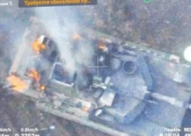 Ukraina zaudējusi savu pirmo “ M-1 Abrams” tanku