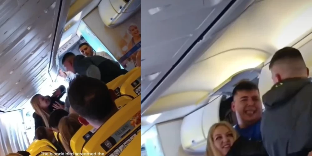 "Начались драки, бросались бутылки, дети плакали": испуганные пассажиры Ryanair сняли на видео жуткую сцену