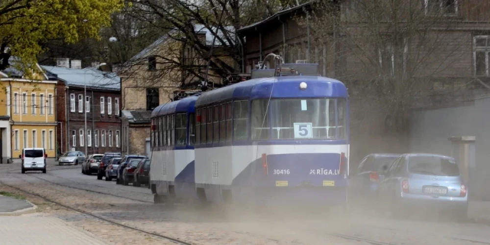 Трамвай №5 вернулся на основной маршрут "Ильгюциемс – Милгравис"