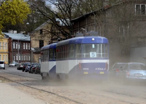 Трамвай №5 вернулся на основной маршрут "Ильгюциемс – Милгравис"
