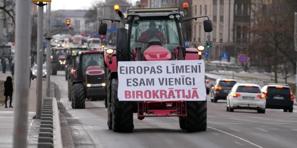 Терпение латвийских фермеров лопнуло - на следующей неделе акция протеста пройдет в Риге