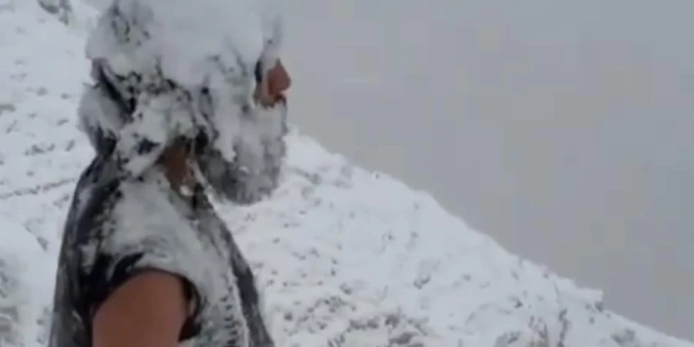 Video: sniega klāts jogs meditē Himalajos. Trauksme sociālajos tīklos: vai tas nav dzīvībai bīstami?