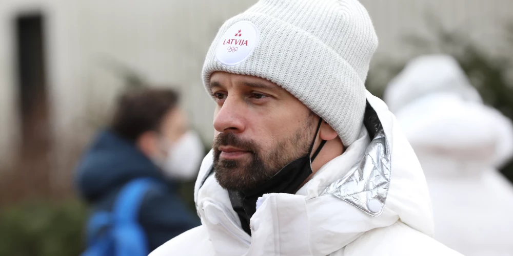 Leģendārais skeletonists, tagad treneris Martins Dukurs.