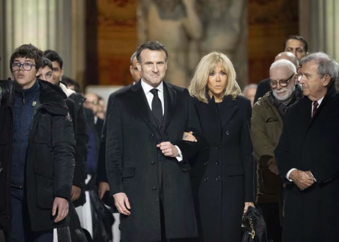 Эммануэль и Брижит Макрон