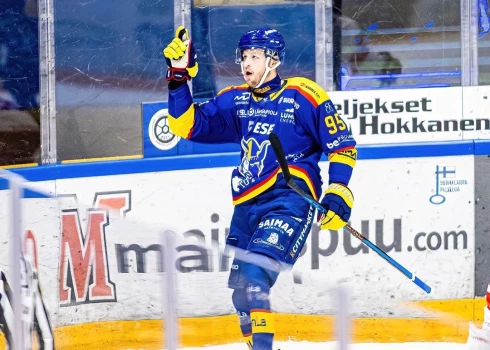 "Vārtu mašīna" Oskars Batņa iemet otrajā Somijas čempionāta spēlē pēc kārtas