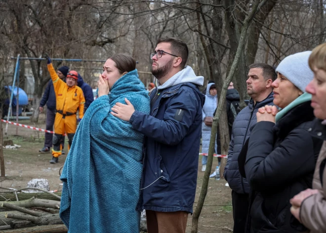 Okupantu drona triecienā Odesā nogalināto skaits pieaudzis līdz desmit