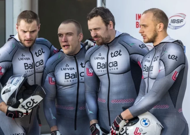 Cipuļa četrinieks pasaules bobsleja čempionātā izcīna "koka medaļu"