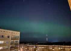 Ieraudzīt ziemeļblāzmu tieši no dzīvokļa - ne katram tā veicas! 