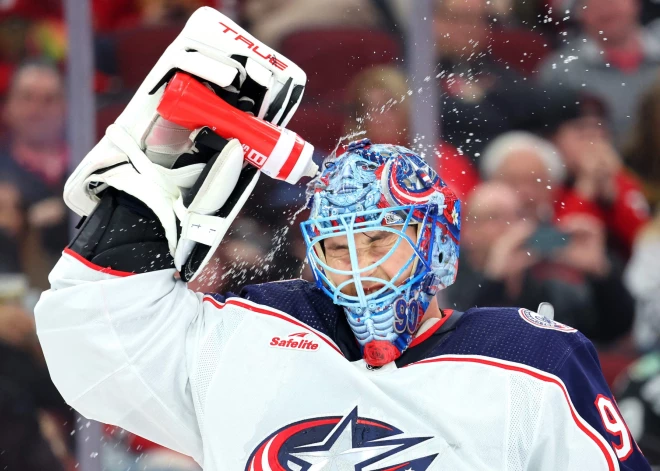 Elvis Merzļikins, visticamāk, izlaidīs tuvākās Kolumbusas "Blue Jackets" spēles.