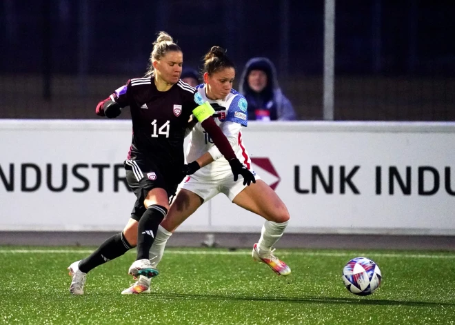 Latvijas sieviešu futbola izlase uzzinājusi pretinieces Eiropas čempionāta kvalifikācijā