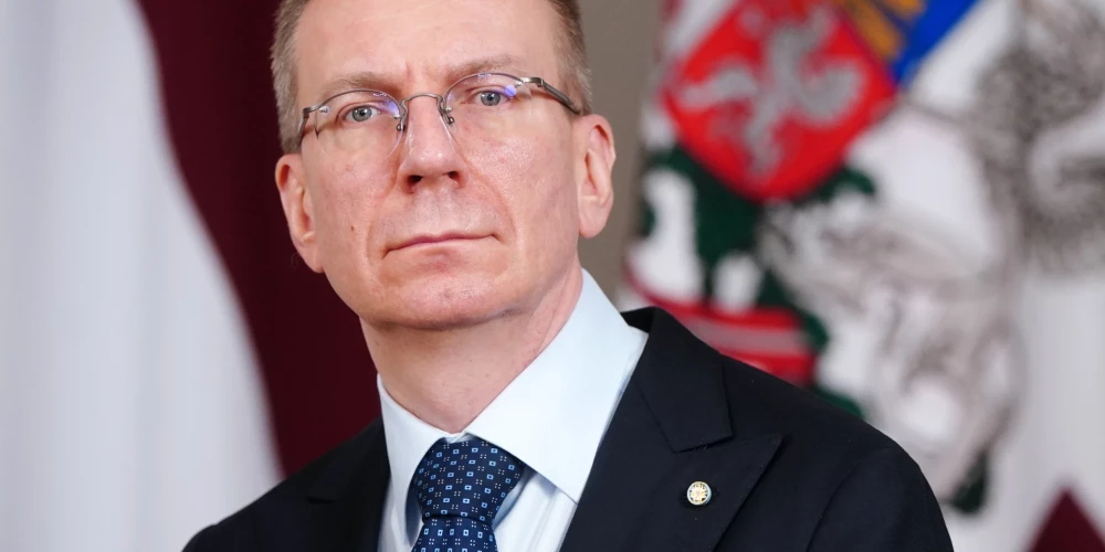 Valsts prezidents Edgars Rinkēvičs.