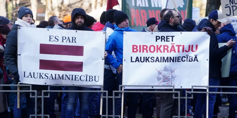 Протесты в Риге: что "зеленым" хорошо, то латвийских фермеров не устраивает!