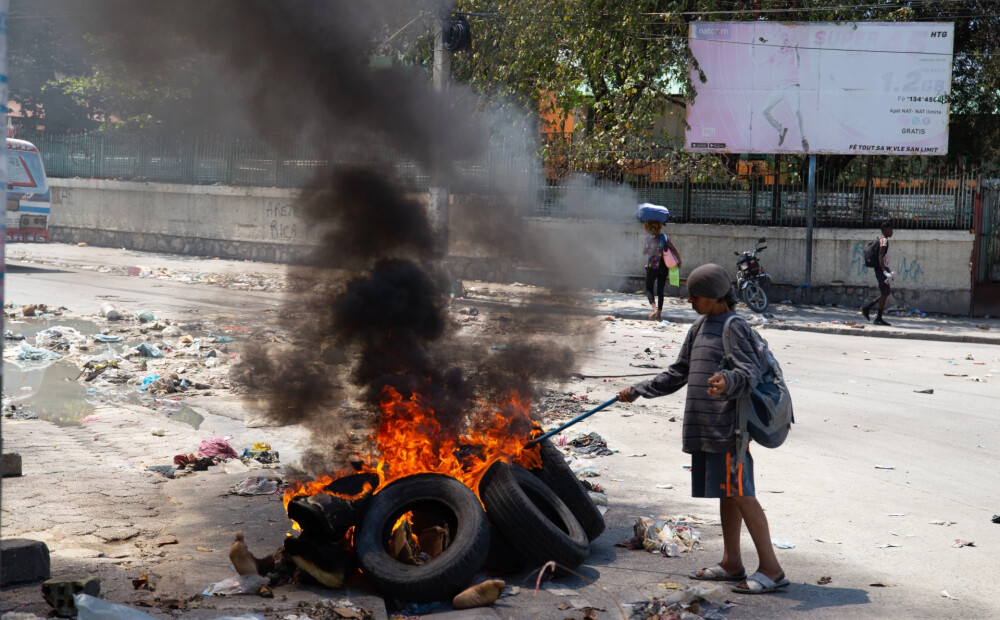 Haiti bandas līderis draud ar pilsoņu karu, ja valsts premjers neatkāpsies
