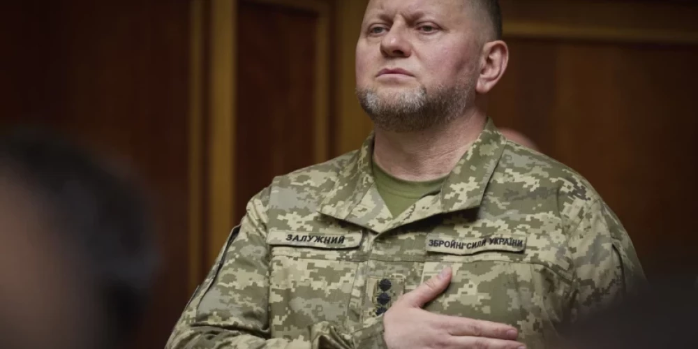 Bijušais Ukrainas armijas virspavēlnieks Zalužnijs iecelts jaunā amatā Lielbritānijā