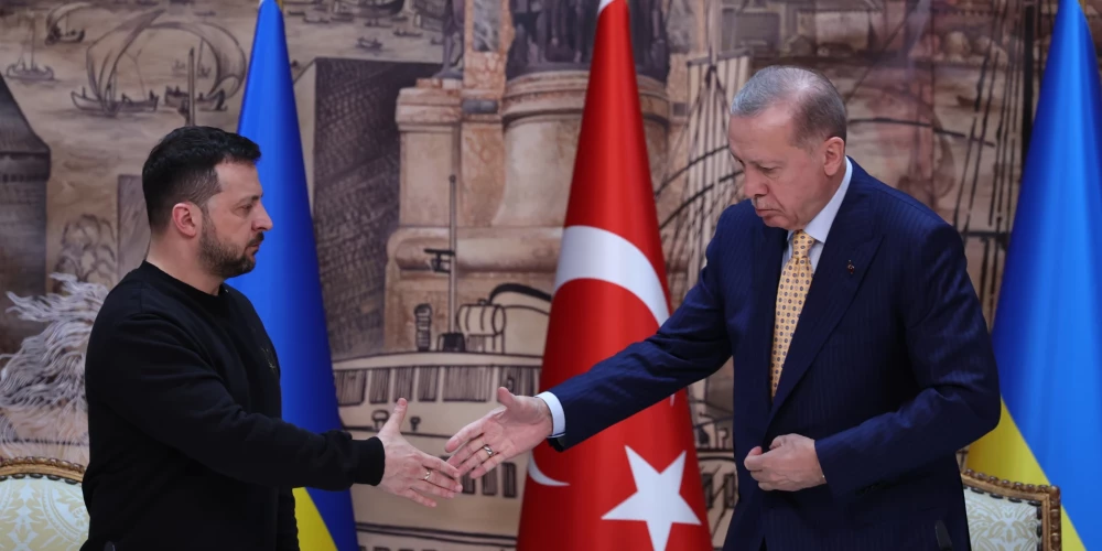 Turcijas prezidents ir gatavs organizēt Krievijas un Ukrainas miera sarunas