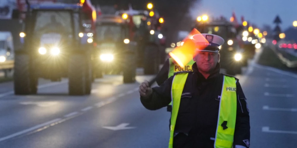 Polijas lauksaimniekiem neizdodas vienoties ar valdību;  protesti turpināsies