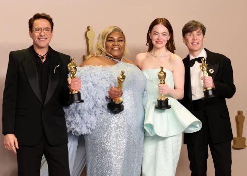 ФОТО: "Оппенгеймер" стал триумфатором "Оскара" - фильм получил сразу 7 наград