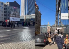 ВИДЕО: из Galleria Riga эвакуировали посетителей. Что случилось?