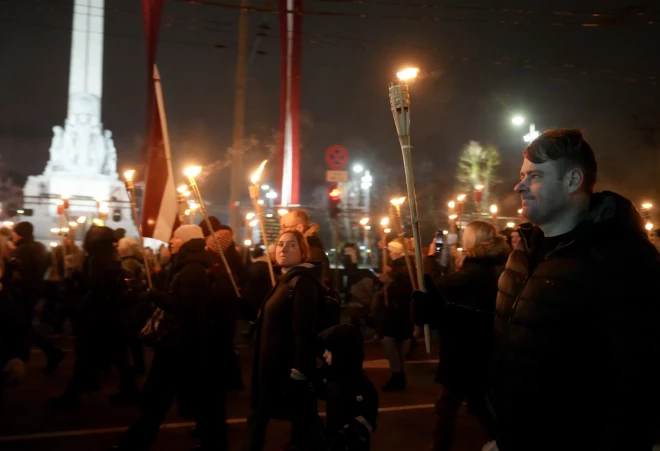 Nacionālā apvienība vienmēr augstu un spēcīgi turējusi latvisko lāpu (attēlā – Nacionālās apvienības organizētais Lāpu gājiens pagājušā gada 18. novembrī pie Brīvības pieminekļa).