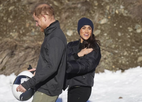 Princis Harijs un Megana Mārkla.