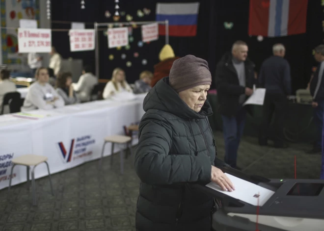 Vēlēšanas Krievijā ir sākušās. "Uzvarētājs" zināms visiem