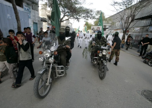 "Hamas" teroristi Gazā vēl mierīgajos laikos