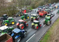 Protesti turpinās arī uz Polijas rietumu robežas.