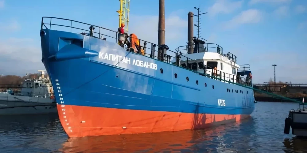 Baltijas jūrā uzsprādzis Krievijas traleris
