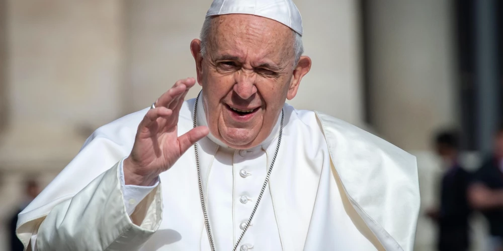 Pāvests vēlreiz aicina uz sarunām par karu pārtraukšanu Ukrainā un Gazas joslā