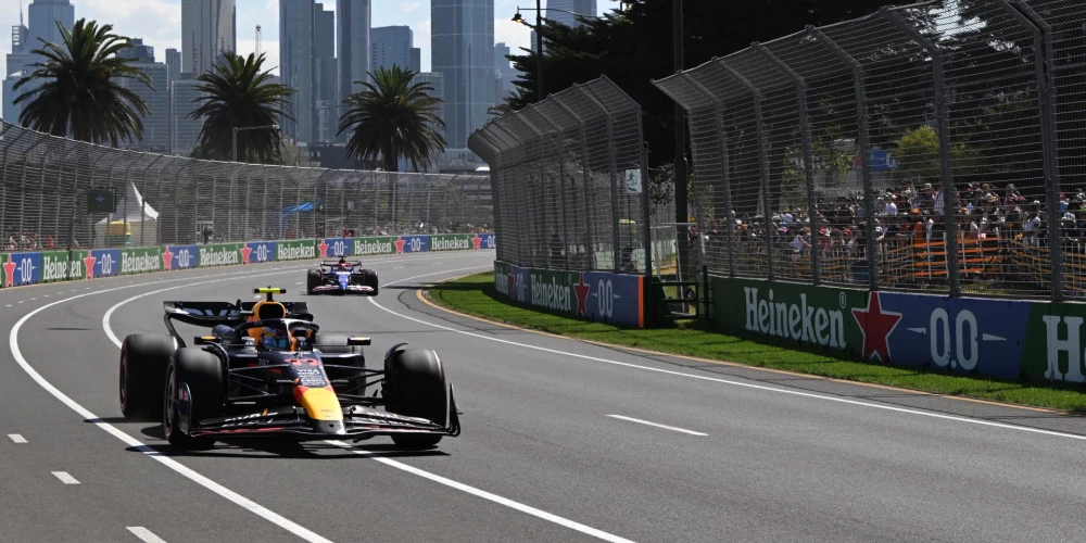 Lando Noriss un Šarls Leklērs ātrākie Austrālijas "Grand Prix" pirmajos treniņos
