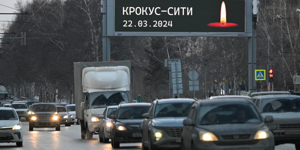 Kremlis valsts ziņu aģentūrām liek vainot Ukrainu notikušajā teroraktā
