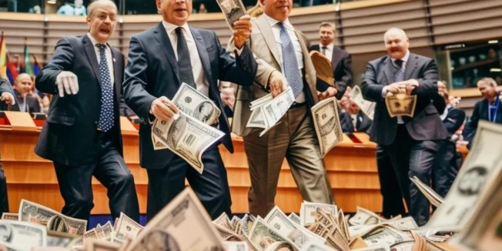 Kā mazināt korupcijas riskus Eiropas Parlamentā? Un cik pelna Eiropas Parlamenta deputāti?