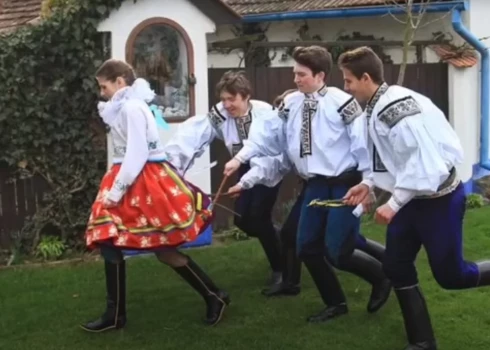 Jaunu dāmu iepēršana Slovākijā.