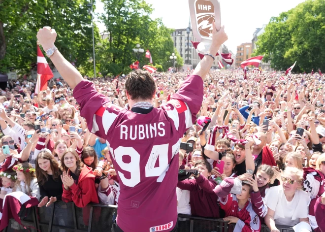 Slikta ziņa - leģendāro "bronzas vārtu" guvējs Kristiāns Rubīns šogad nevarēs palīdzēt Latvijas hokeja izlasei pasaules čempionātā