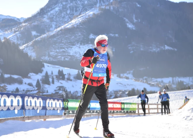 73 gados 1000 kilometri! Žurnālists Dainis Caune ziemā noslēpojis vairākus maratonus