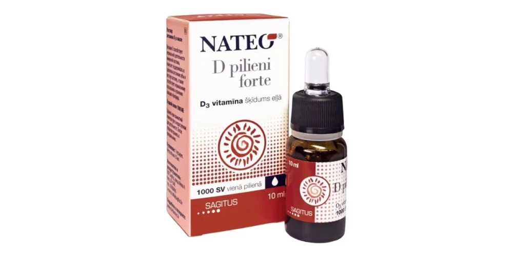 Витамины NATEO D pilieni FORTE признаны абсолютно безопасными